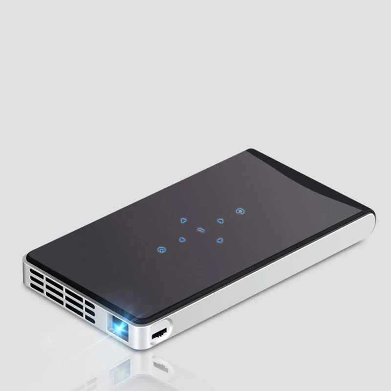 Портативный умный мини проектор magicsee Dlp100Wm с ручкой Android Wi Fi домашний кинотеатр Hd