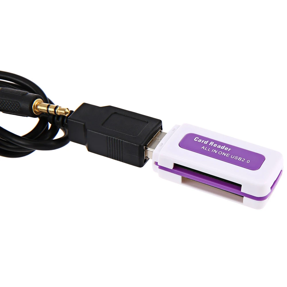 Авто Аудио Интерфейс MP3 USB/SD AUX адаптер 8 P подключения цифровой CD проигрыватель
