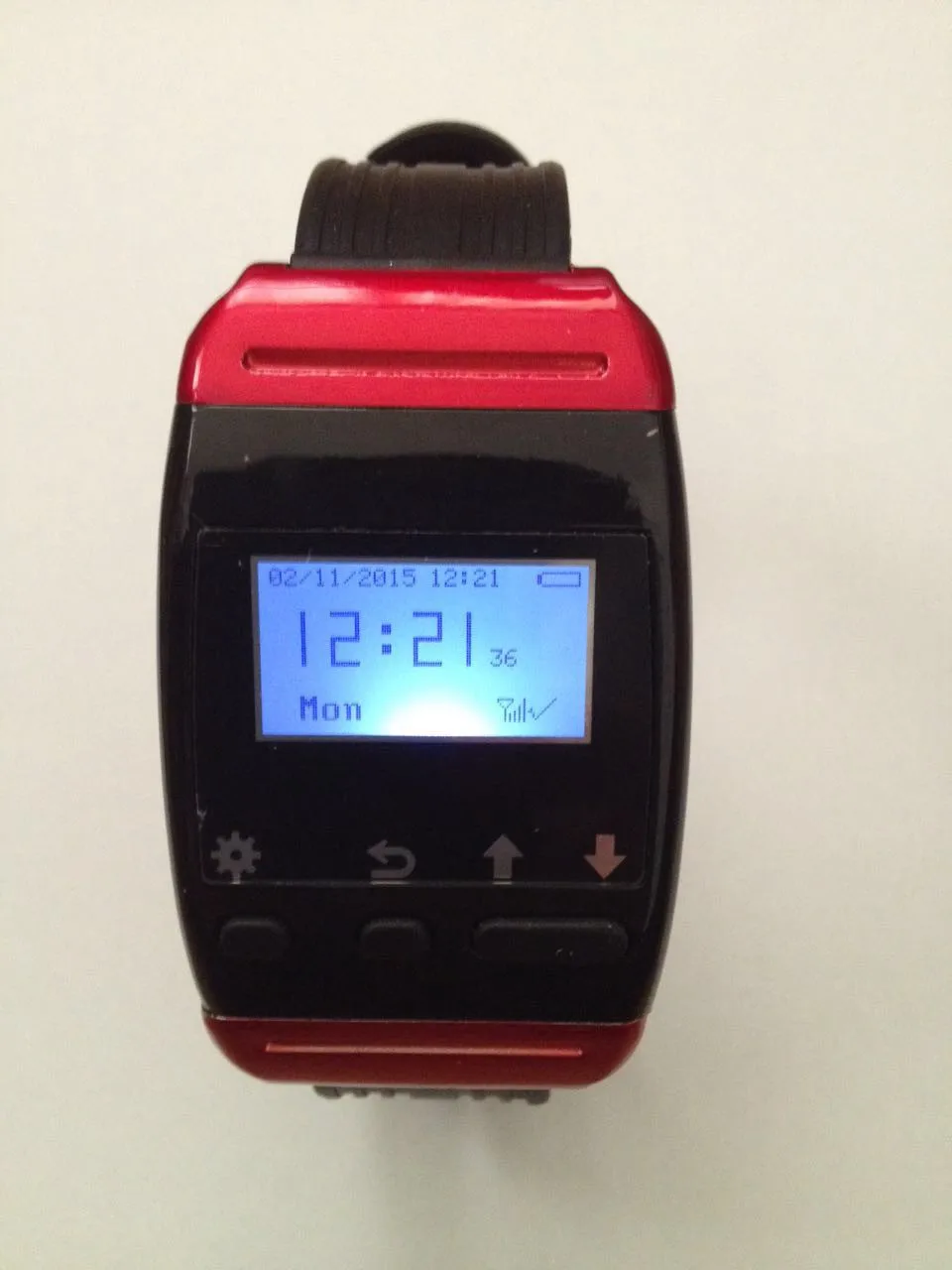 2 цвета беспроводной пейджер для ресторана наручный приемник система подкачки