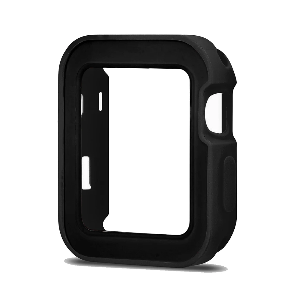 Vangas Рамка ПК чехол для Apple Watch группа 44 мм 40 смотреть серии 3 2 1 42 мм/38 Защитный
