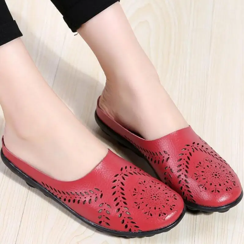 Женские тапочки zapatos mujer Шлепанцы Обувь с круглым носком Женская повседневная