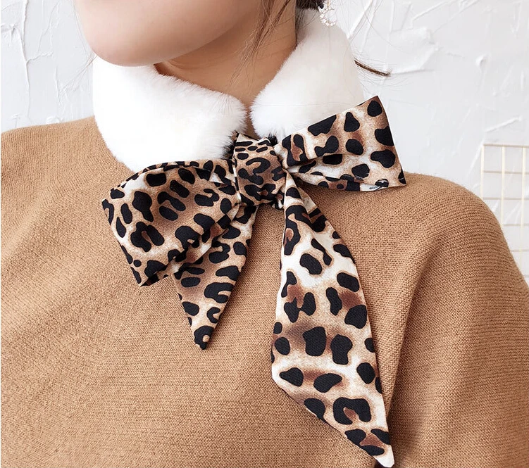 Новый бренд зимний женский Искусственный Мягкий мех воротник шарф обертывание