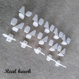 10 компл.лот без винтов, штифт, рога 18x26, 4 отверстия L18xW13xH26, фотоэлектрические самолеты для аэромоделирования, детали для радиоуправляемых моделей