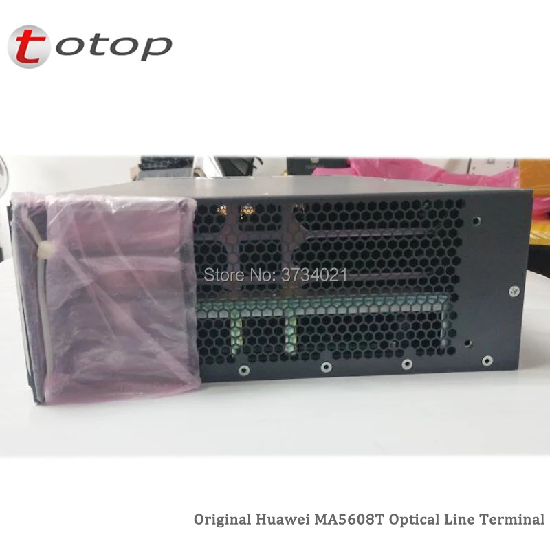 100% Оригинальный HUAWEI OLT MA5608T GPON с 1 * MCUD + MPWD GPFD 16 PON B C SFP модулем 1GE|Оптоволоконное