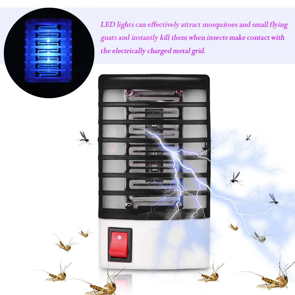 2psc 2018 Mosquito Killer Lamps Led Socket Electric Fly Bug Insect Trap Night Lamp Repellent Lighting Eu Us | Освещение