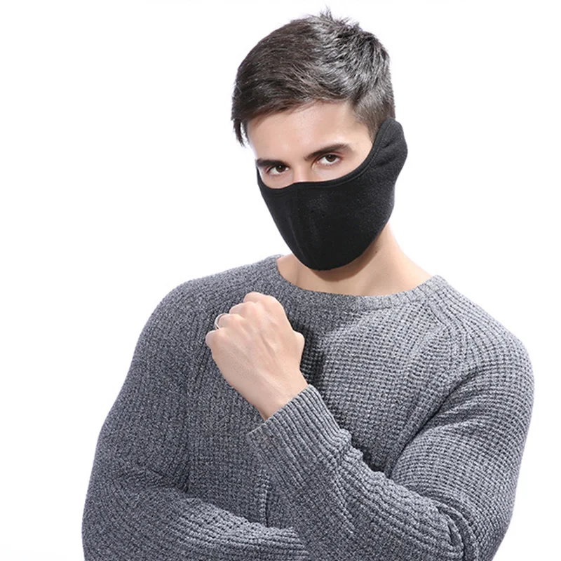 HOT-Dustproof Neoprene Neck Warm Half Face Mask Winter Sport Accessories Windproof Bike Bicycle Cycling Snowboard Outdoor | Спорт и