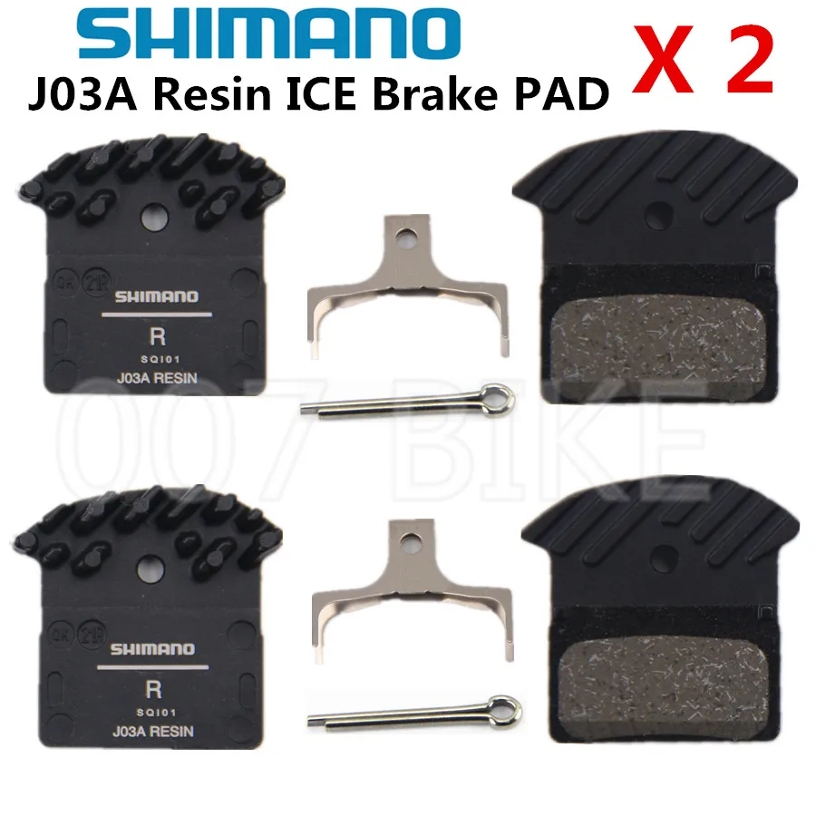 Тормозные колодки SHIMANO J02a J03a DEORE XT SLX охлаждающие плавники Ice Tech тормозные для гор