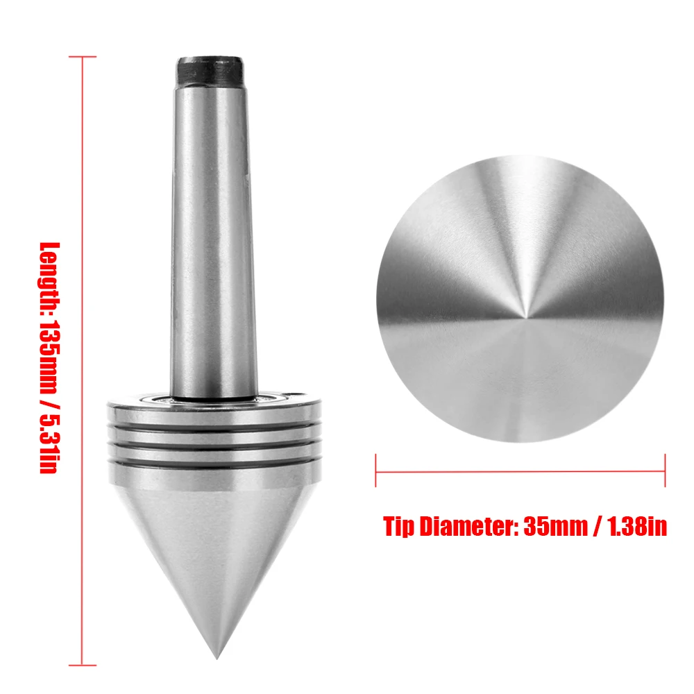 1 шт. токарный фрезерный центр MT2 Высокая точность живой вращающийся Средний
