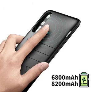 6800mah ultra thin power bank case for huawei p20 pro portable fast battery charger phone case for huawei p 20 pro cover free global shipping