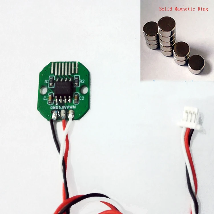 As5600 Магнитный энкодер Pwm/i2c Порты и разъёмы высокой точности 12 бит кодировщик W