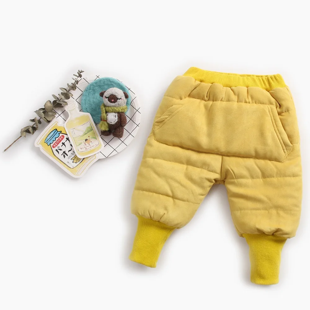 Детские зимние штаны для мальчиков и девочек плотные теплые большие ПП брюки