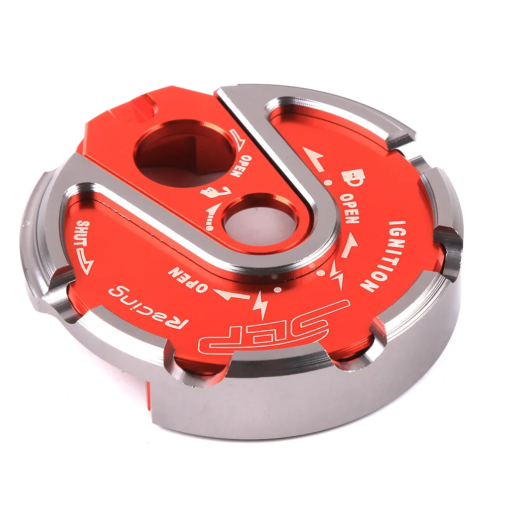 Защитная крышка замка ключа зажигания CNC для YAMAHA BWS X 125 X125 & CYGNUS CYGNUS125 GTR125 GTR SMAX155 SMAX