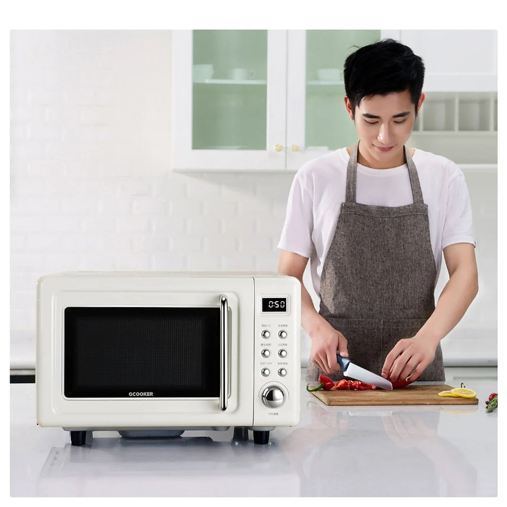 Xiaomi Ocooker Ретро плоская микроволновая печь 18 литров ёмкость стерео форма Скорость