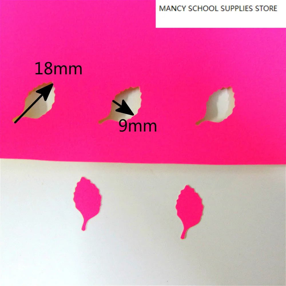1pc Medium 18mm Paper Leaf Punch For Scrapbooking Craft Punches Diy Handmade Cutter Tag Card Holo Tools Cortador De Papel | Канцтовары