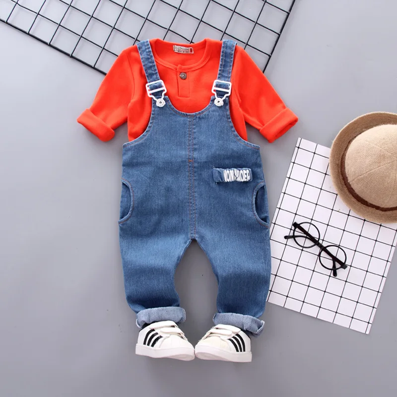 Оригинальный комплект одежды для маленьких девочек 2 предмета весенняя верхняя