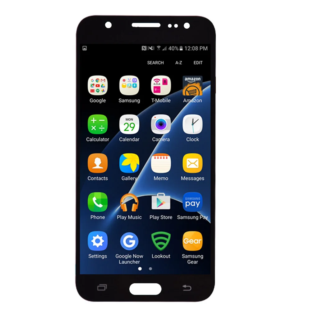 ЖК дисплей J500 AMOLED для SAMSUNG J5 2015 сенсорный экран дигитайзер в сборе J500F J500H J500FN J500M