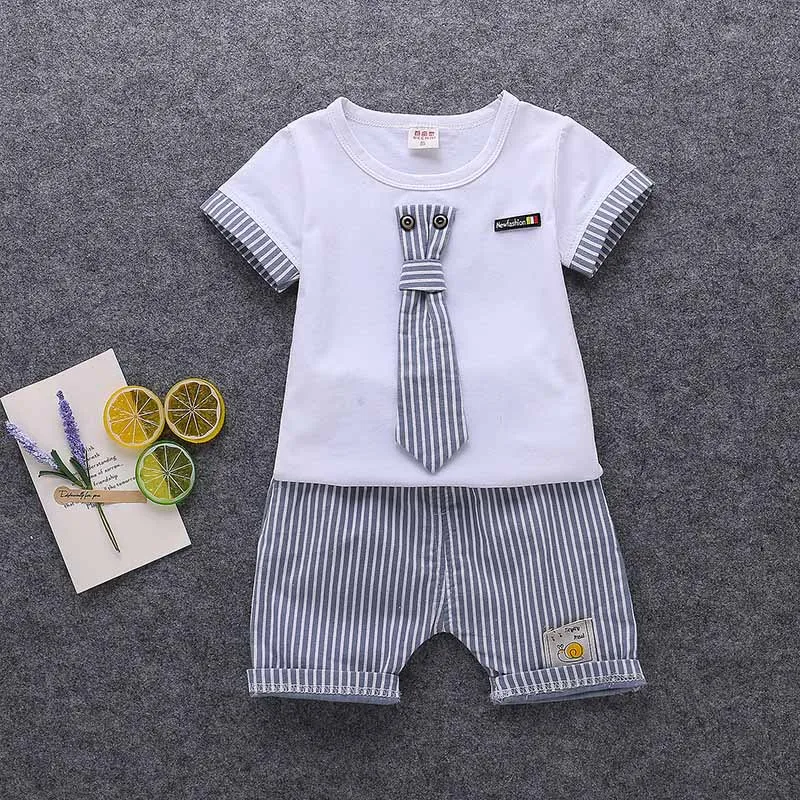2019 Homlynn Boys Clothes Fashion Striped Shorts Toddler Clothing Set Kids Christmas Thanksgiving Outfits Summer | Детская одежда и