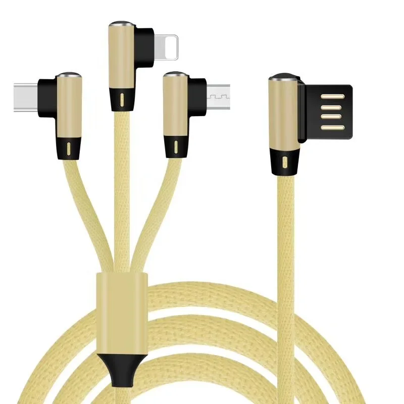 3 в 1 Usb кабель Micro USB Type C зарядного устройства для iPhone X XS 7 8 6s Plus Sony Samsung длинные