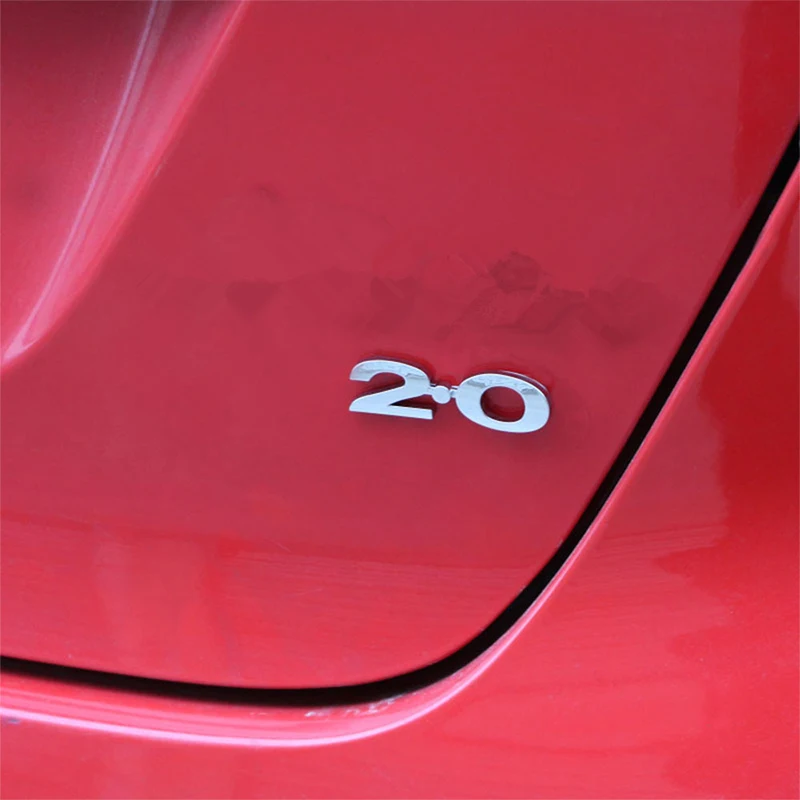 My Good Автомобильный задний двигатель 2 0 значок стикер s для Ford Focus 3 4 Mondeo Fiesta Ecosport