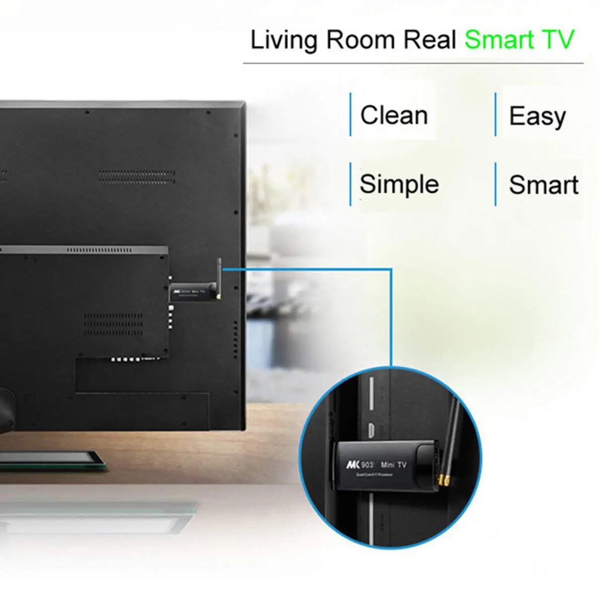 Top Fire Tv Stick Mk903C Android Box потоковая передача медиаплеера Wifi Smart Sky Box|SmartTV-стики и