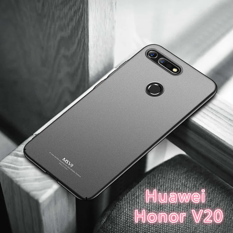 Msvii чехол для Huawei Honor View 20 полная защита Тонкий матовый V20 ультра тонкий View20 чехлы |