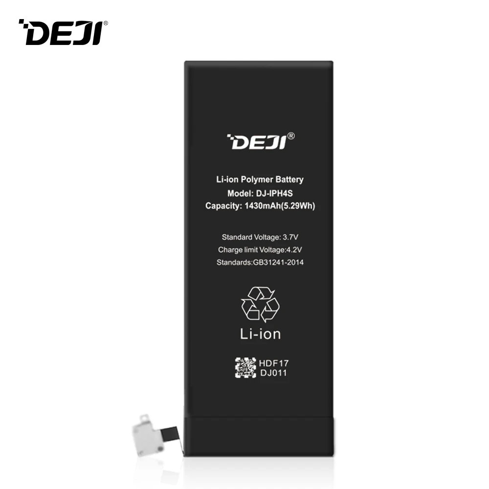 Батарея Deji для iPhone 4S 4GS Apple iPhone4s емкостью 1430 мАч встроенный литий полимерный