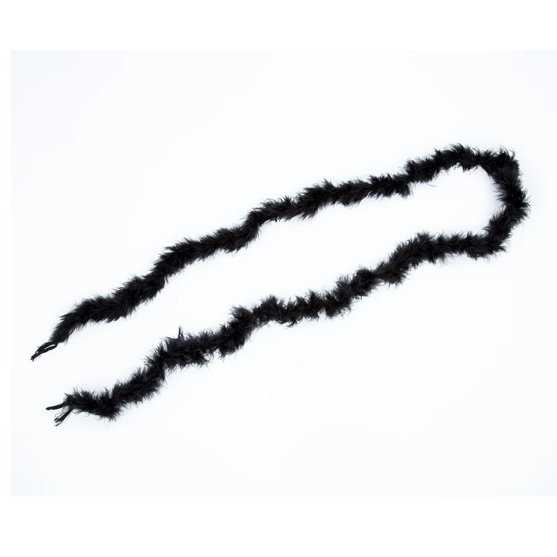 6 футов Боа Из Перьев Марабу для дивы ночной чай вечерние свадебные-черный | Дом и