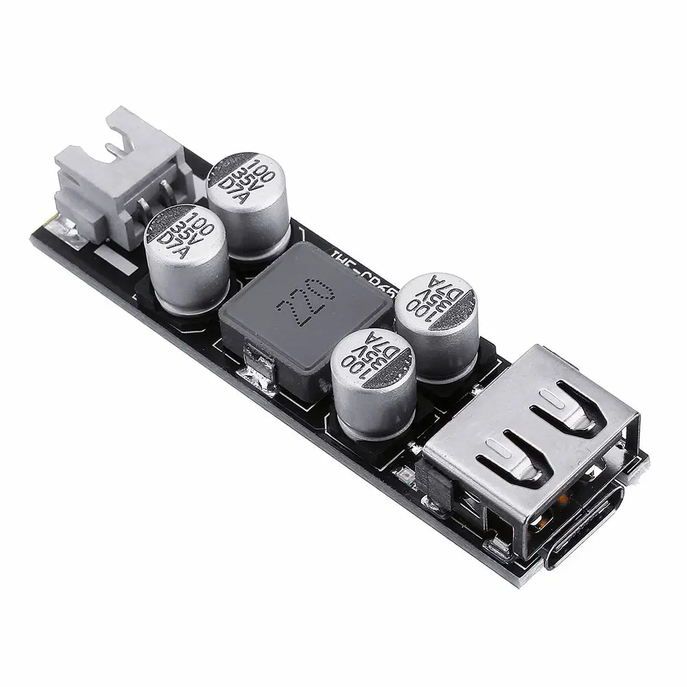 Понижающий модуль для телефона от 11 до 30 В QC3.0 с USB-зарядным устройством функцией