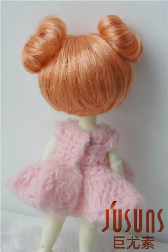 JD301 1/8 1/6 милый синтетический мохеровый парик BJD модный двойной круг