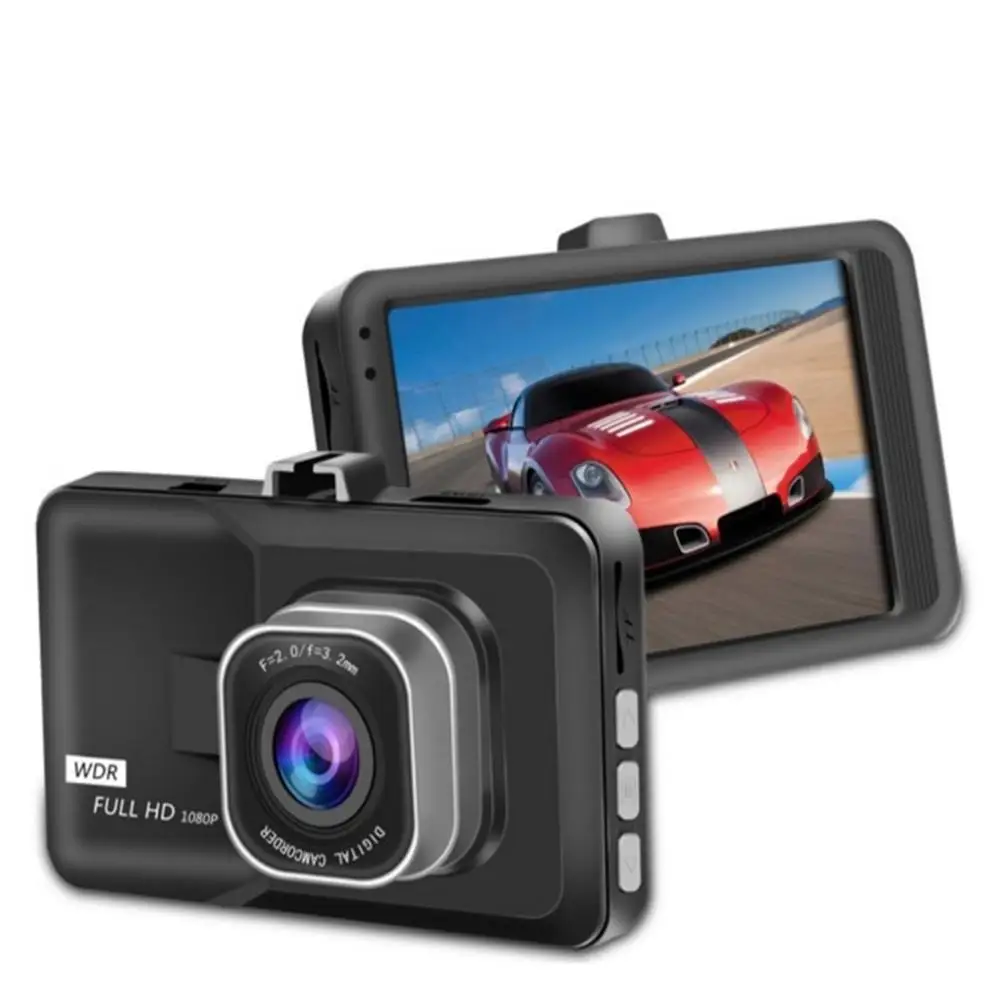 

Dash Cam Full HD 1080P 3 "Car Car Camera With Motion Detection Night Vision G Sensor DVR (color box single record)