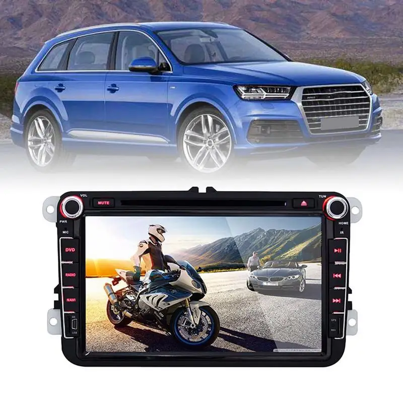 8 дюймов DVD плеер автомобиля для автомобиль volkswagen gps навигации Bluetooth радиоприемник