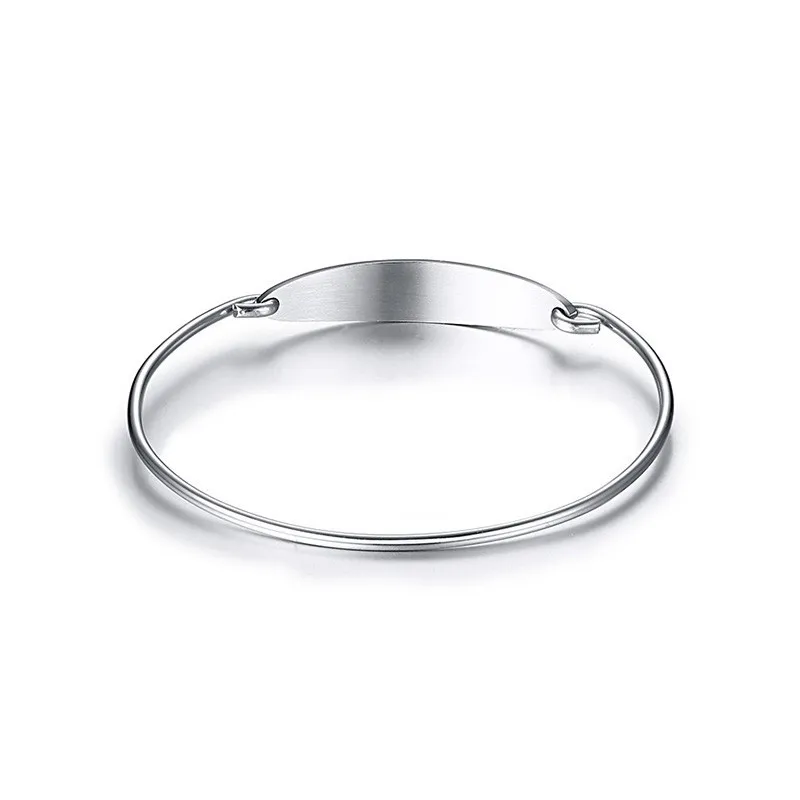 Charm Women Cuff Bracelet Bangle Custom Circle In Rose Gold Silver Color Engraved Signature Memorial Keepsake Gift Woem Jewellry | Украшения