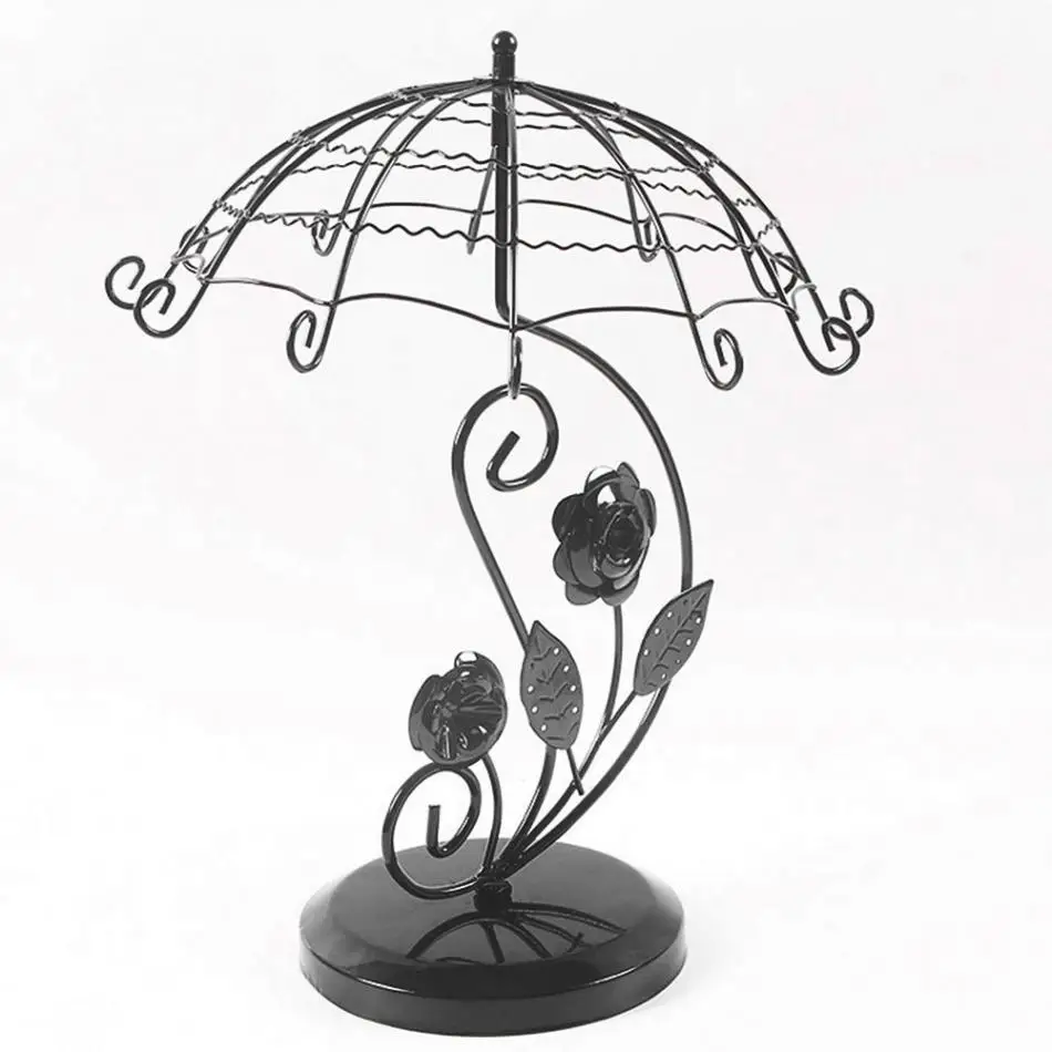 1 шт. черный сплав органайзер для ювелирных изделий серьги браслет ожерелье