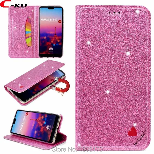 C-Ku Be Love Магнитный Флип-Бумажник кожаный чехол FFor Huawei P20 Pro Mate10 Lite для Iphone X XS 8 7