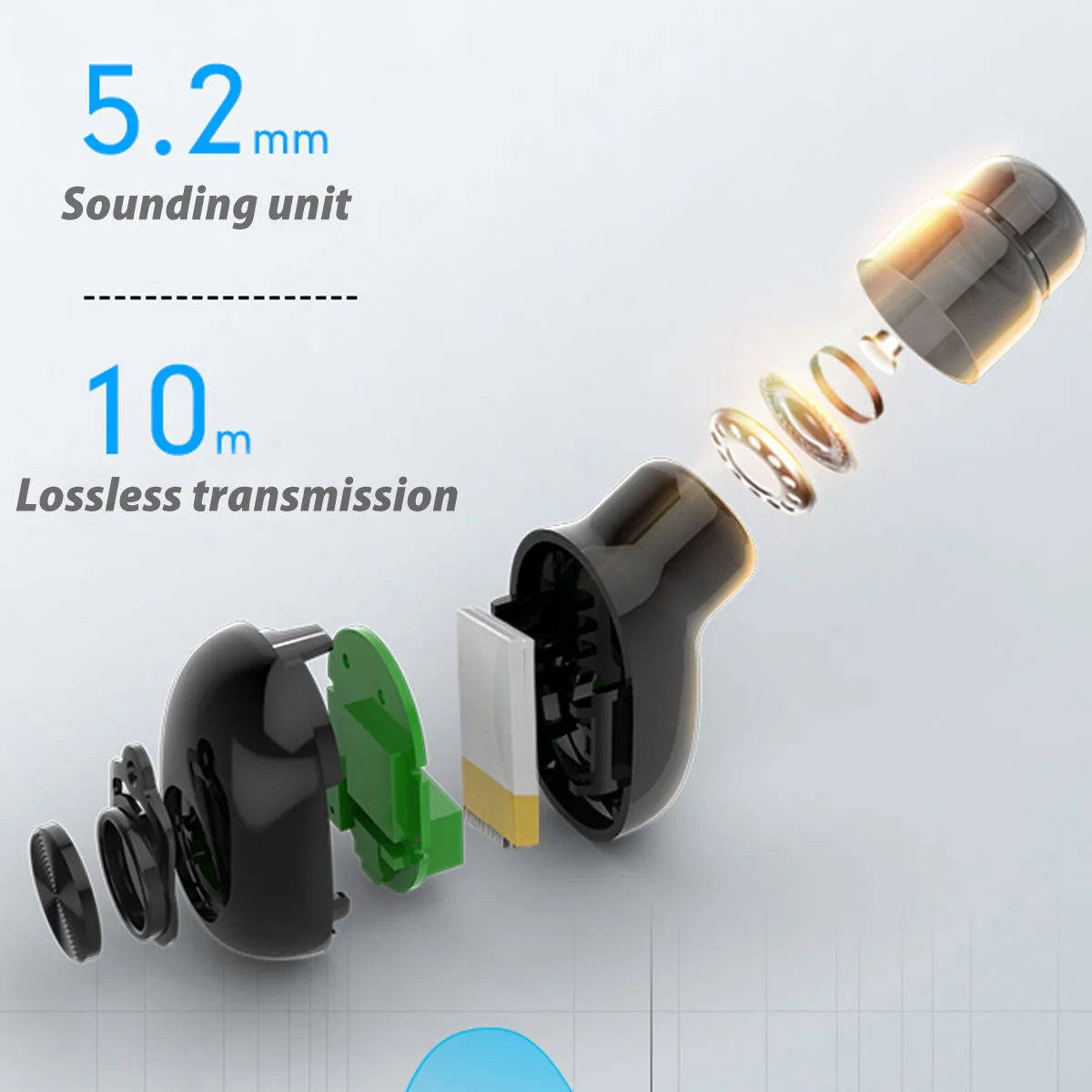 Bluetooth наушники BL1 черный/белый/черный светильник 2200 мАч Беспроводная bluetooth