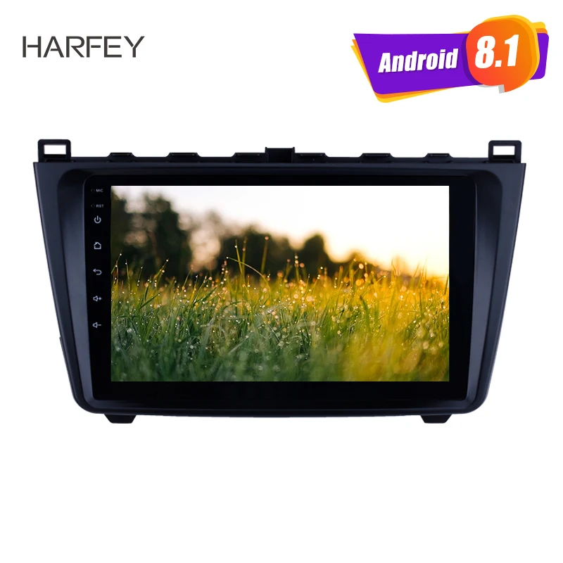 Harfey 2DIN 9 &quotAndroid 1 автомобильное радио для Mazda 6 Rui wing 2008 2014 мультимедийный плеер GPS