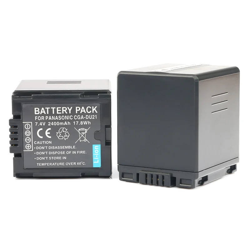 LANFULANG 7 4 V 2400 мАч CGA CGR DU21 Камера Батарея для цифрового фотоаппарата Panasonic DU06 DU07 DU07A