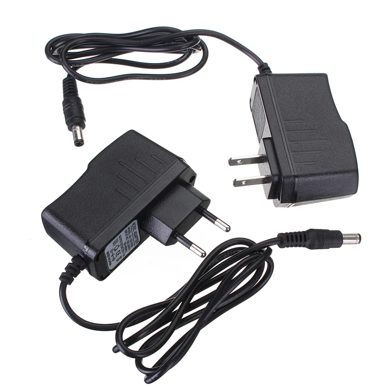 CLAITE AC 100 240V к DC 12V 1A адаптер питания штепсельная вилка США/ЕС для светодиодной