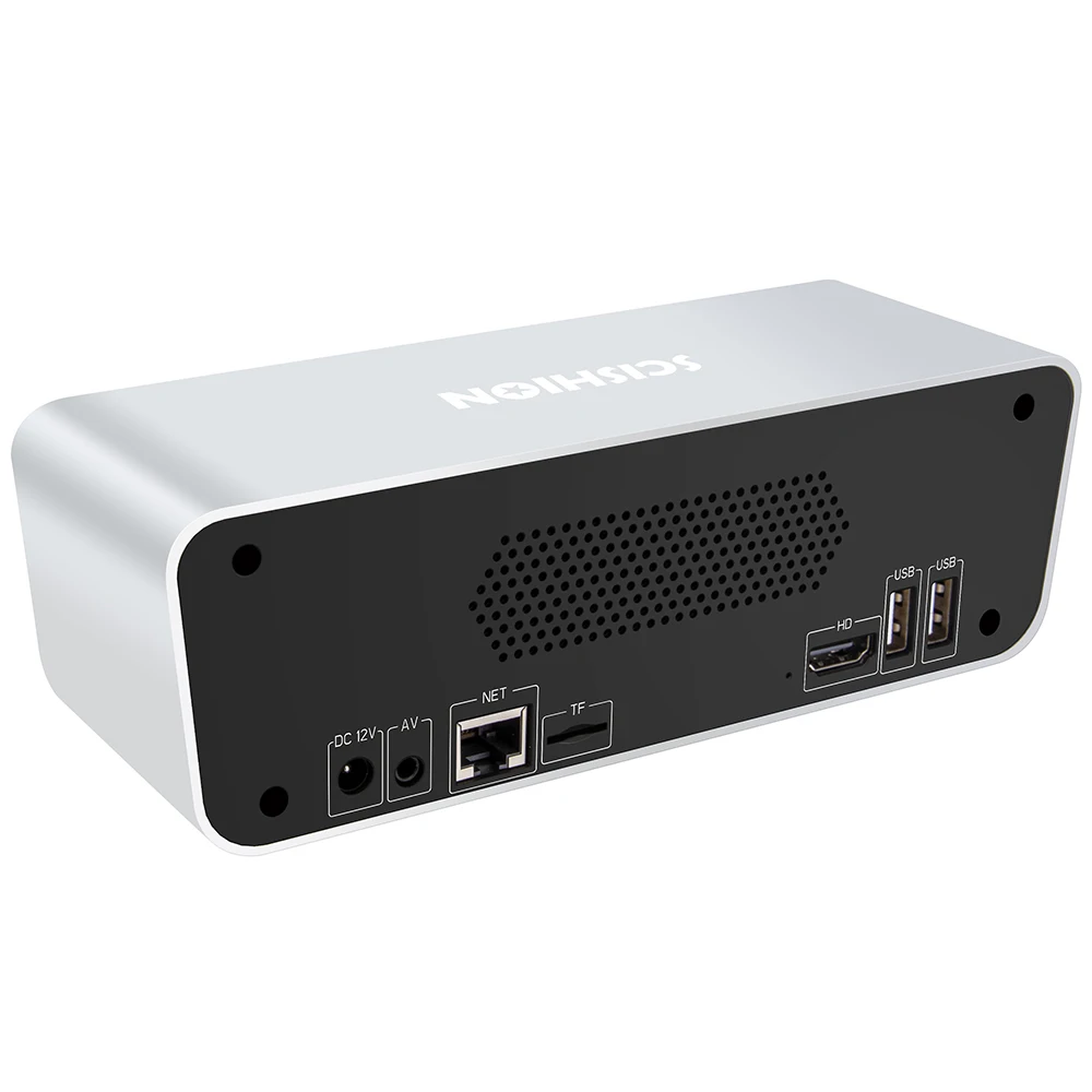 SCISHION Magic One tv Box с аудио функцией Rockchip 3328 Android 8 1 2 Гб ОЗУ 16 ПЗУ 4G WiFi 100 Мбит/с BT4.0