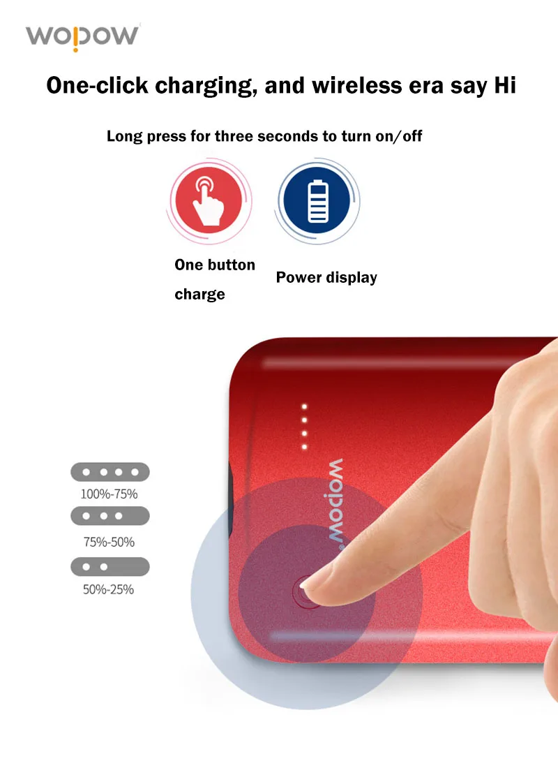 WOPOW 3200 мАч запасные аккумуляторы для телефонов назад клип батарея чехол iPhone X