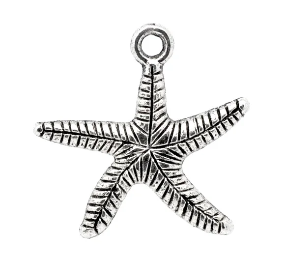 Очаровательные 50 серебряных цветов Подвески 25x25 мм (B10820)|pendant citrine|pendant attachmentpendant