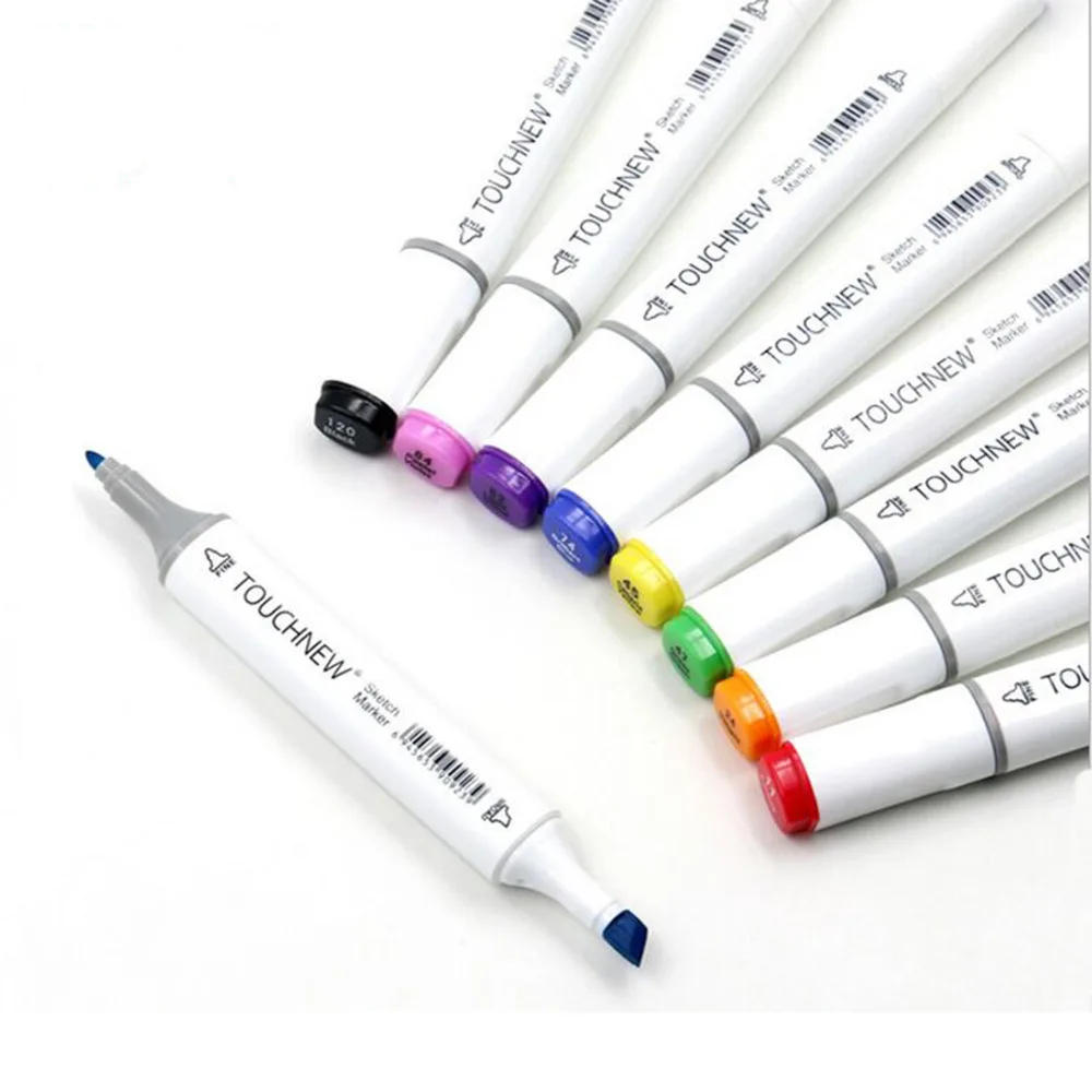 TOUCHNEW Copic Знаки 30/40/60/80 Цвета набор ручек профессии арт маркер для художника манга