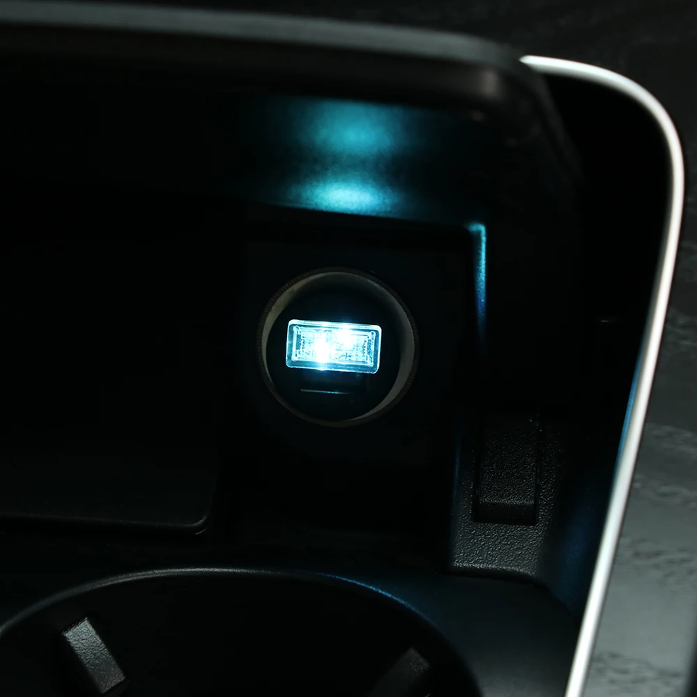 USB Ночной светильник светодиодный интерьер автомобиля атмосфера средства ухода