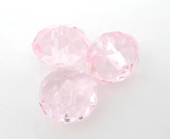 DoreenBeads 100 розовый кристалл кварц граненые круглые бусины 5040 6 мм (B04661) yiwu|faceted rondelle