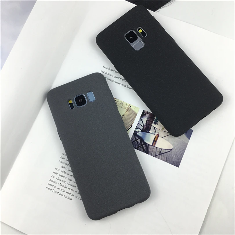 Ударопрочный матовый чехол из ТПУ с песчаником для Samsung J2 J3 Pro J4 J6 2018 легкий