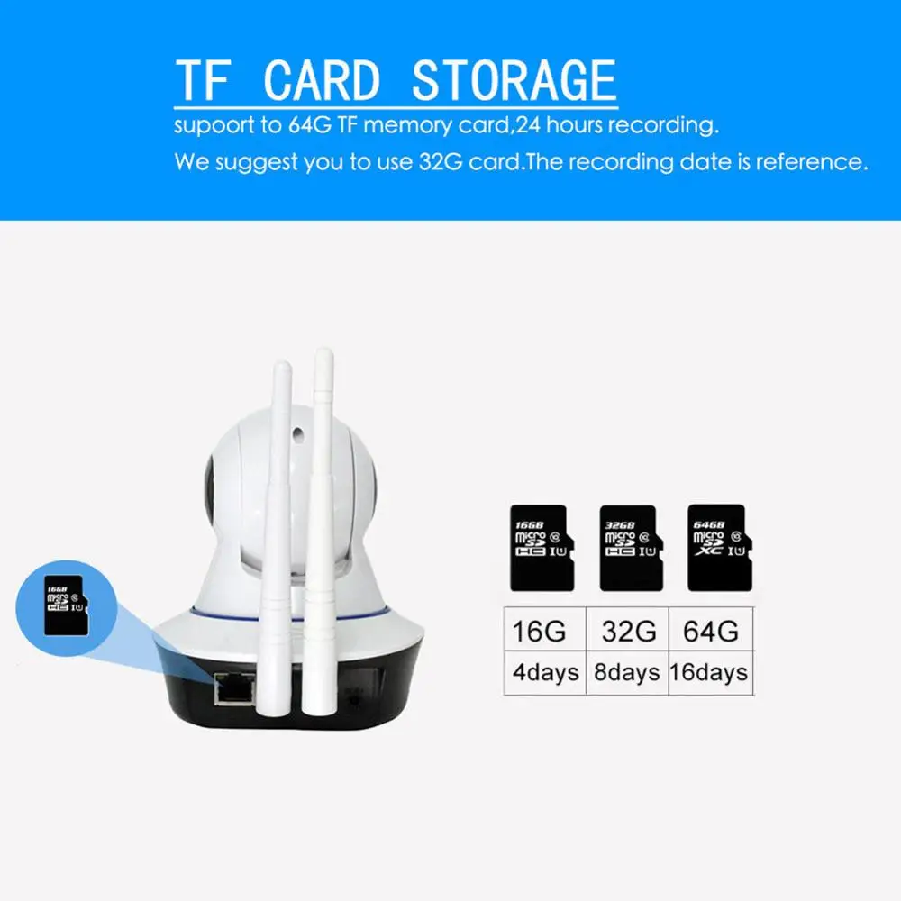 EastVita Беспроводная IP-камера 1080P PTZ Dome двусторонняя аудио Пан Tilt ИК Night Vision Wifi 3D навигация включена