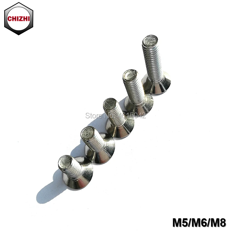 20pcs 50pcs M8*16 M8*20 Stainless Steel Sunk Screw Fasten Connector for Aluminum Extrusion Profile | Обустройство дома