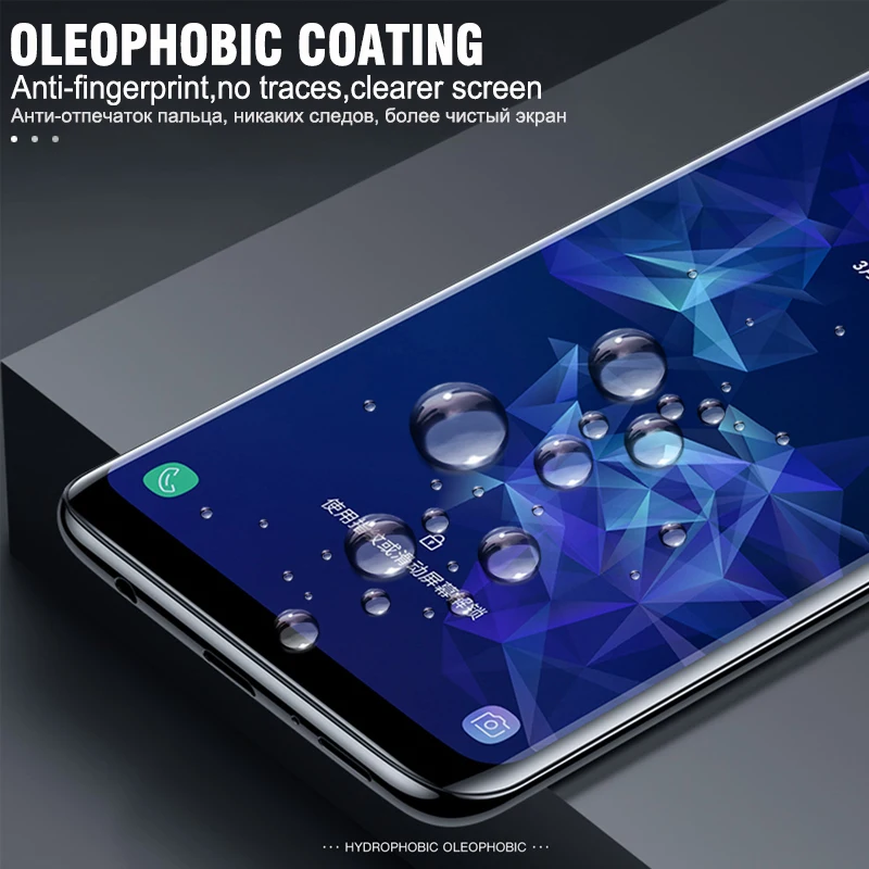 6D полный изогнутое закаленное Высокопрочное Стекло для samsung Galaxy Note 9 Note8 S9 S8 плюс
