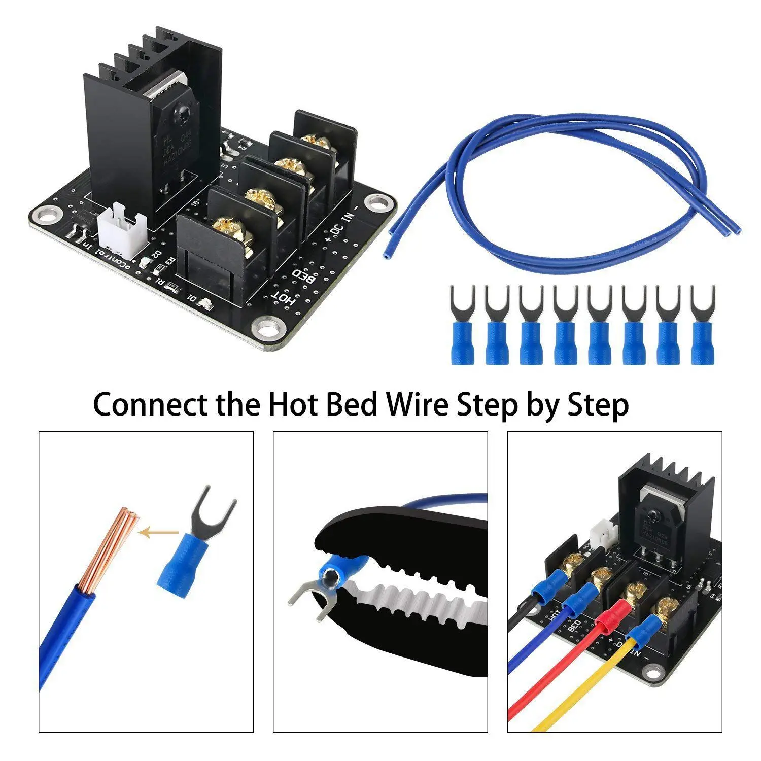 2 упаковки модуль питания с нагревательной платформой плата расширения МОП
