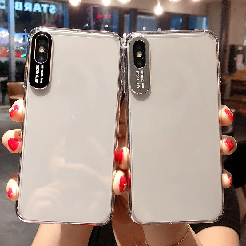 Роскошные акриловые Чехлы для iPhone 6 6S 8 7 Plus чехол телефона прозрачный жесткий с